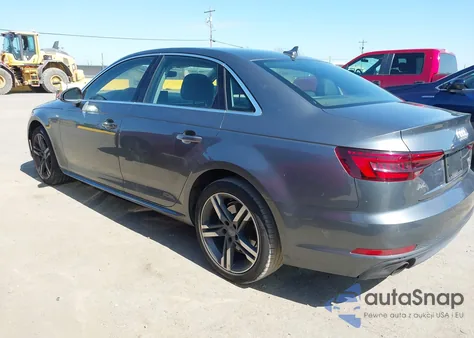 2018 Audi A4 2.0T Tech Ultra Premium/2.0T Ultra Premium z USA, uszkodzony, nr VIN WAULMAF42JA233811